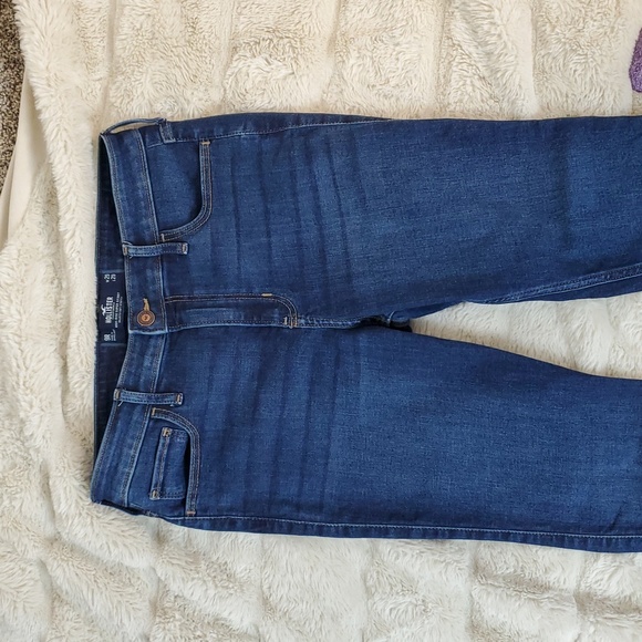Hollister California High Rise Super Skinny Soft Stretch Dark Denim W29 L29 9R - Picture 3 of 12